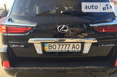 Позашляховик / Кросовер Lexus LX 2016 в Тернополі