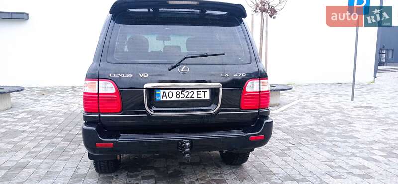 Позашляховик / Кросовер Lexus LX 2002 в Ужгороді