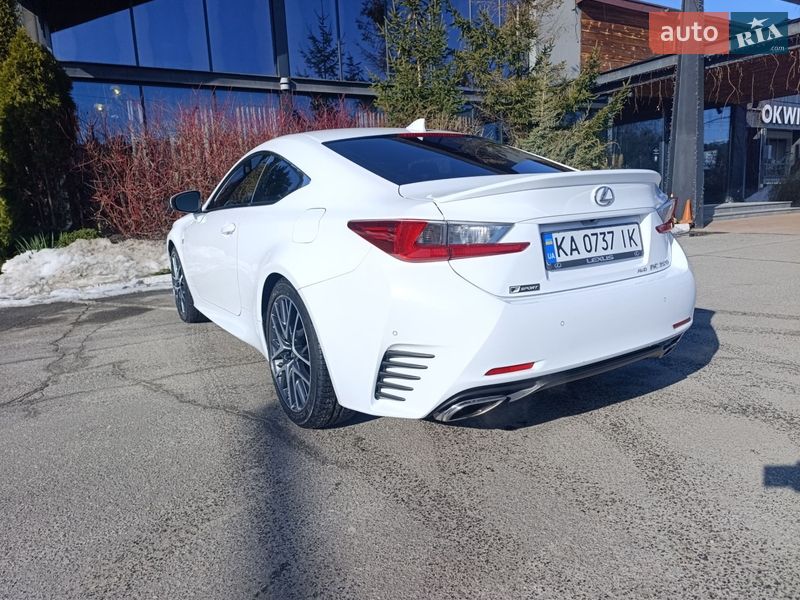 Купе Lexus RC 2016 в Киеве