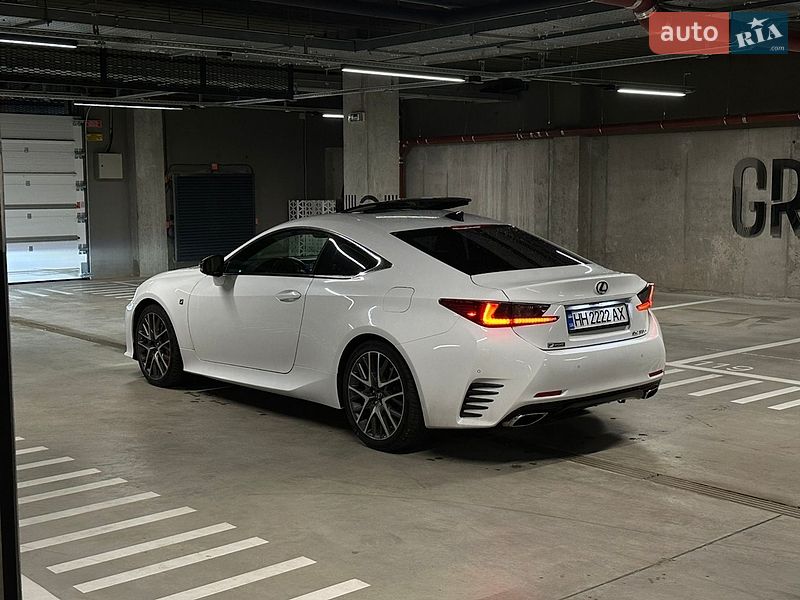 Купе Lexus RC 2014 в Львове