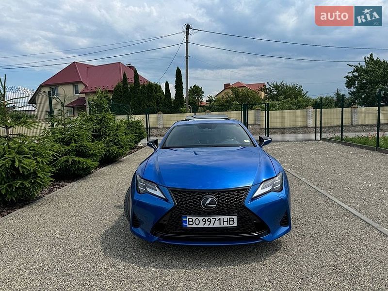 Купе Lexus RC 2018 в Тернополі фото 12 Купе Lexus RC 2018 в Тернополі