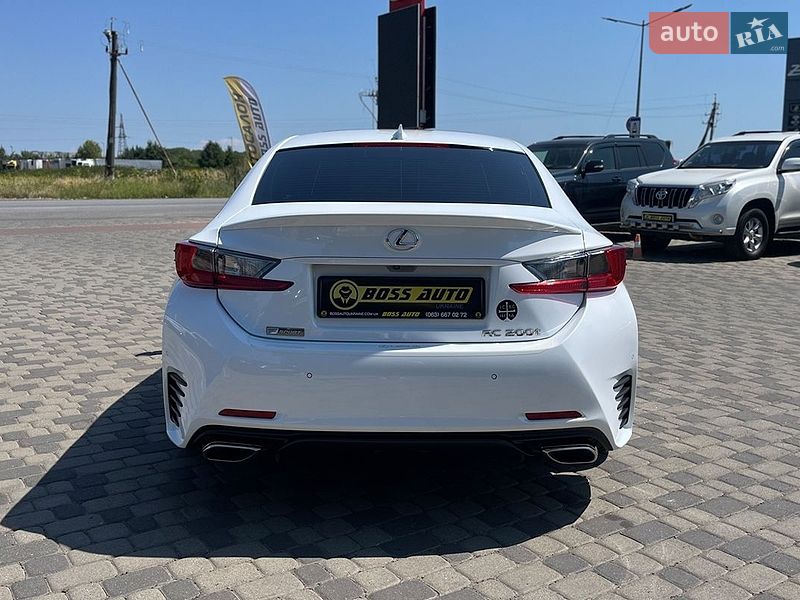 Купе Lexus RC 2016 в Мукачевому фото 6 Купе Lexus RC 2016 в Мукачевому