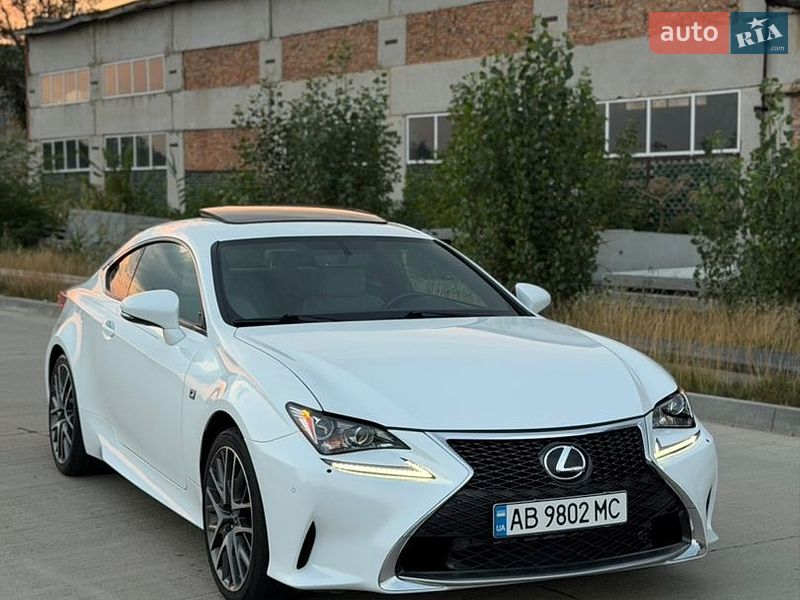 Купе Lexus RC 2017 в Киеве