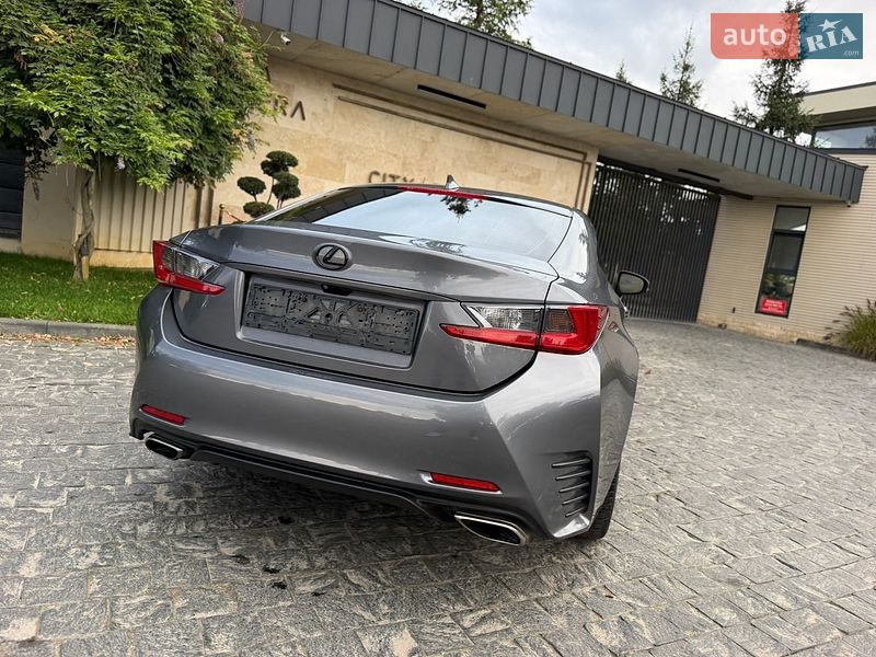 Купе Lexus RC 2016 в Львове
