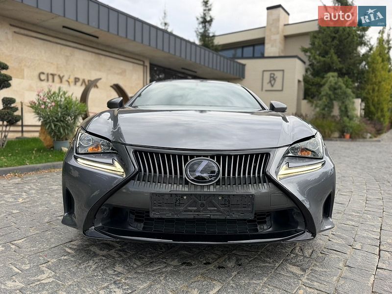 Купе Lexus RC 2016 в Львове