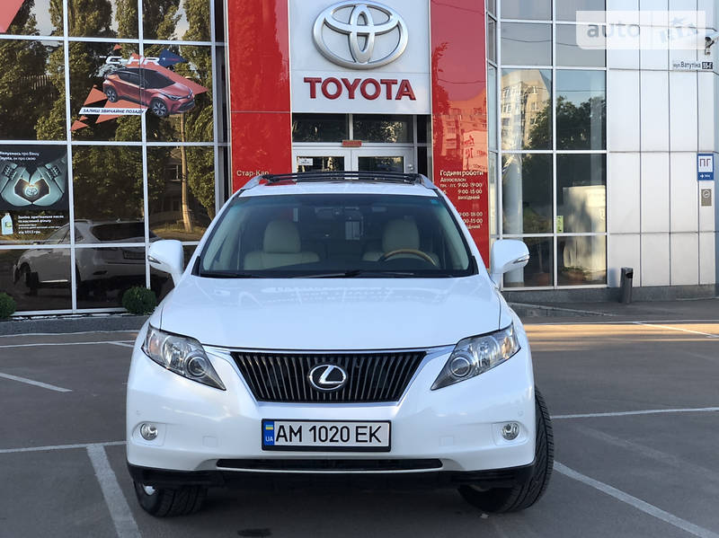 Позашляховик / Кросовер Lexus RX 2010 в Житомирі