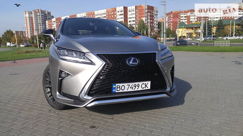 Внедорожник / Кроссовер Lexus RX 2017 в Львове