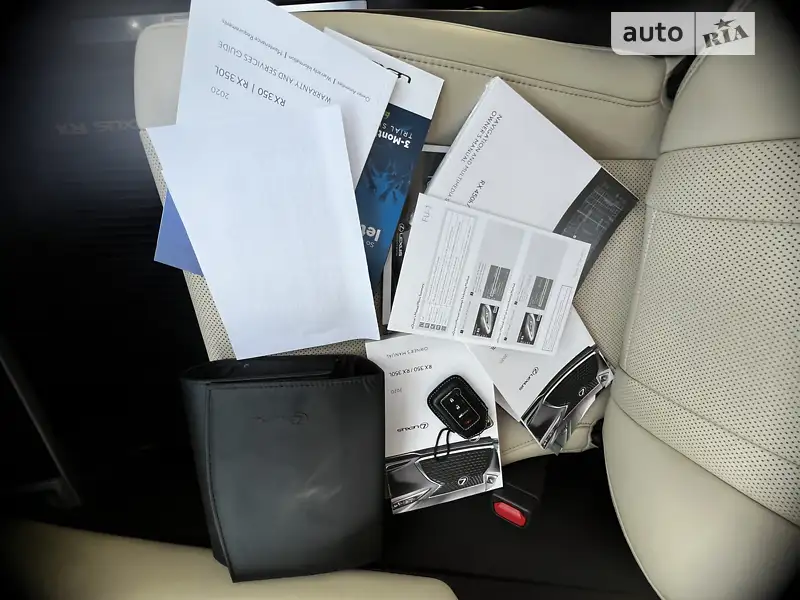Внедорожник / Кроссовер Lexus RX 2020 в Житомире документ