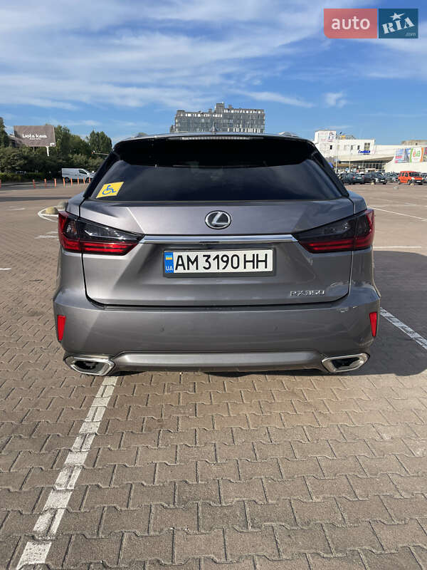 Позашляховик / Кросовер Lexus RX 2017 в Житомирі фото 5 Позашляховик / Кросовер Lexus RX 2017 в Житомирі