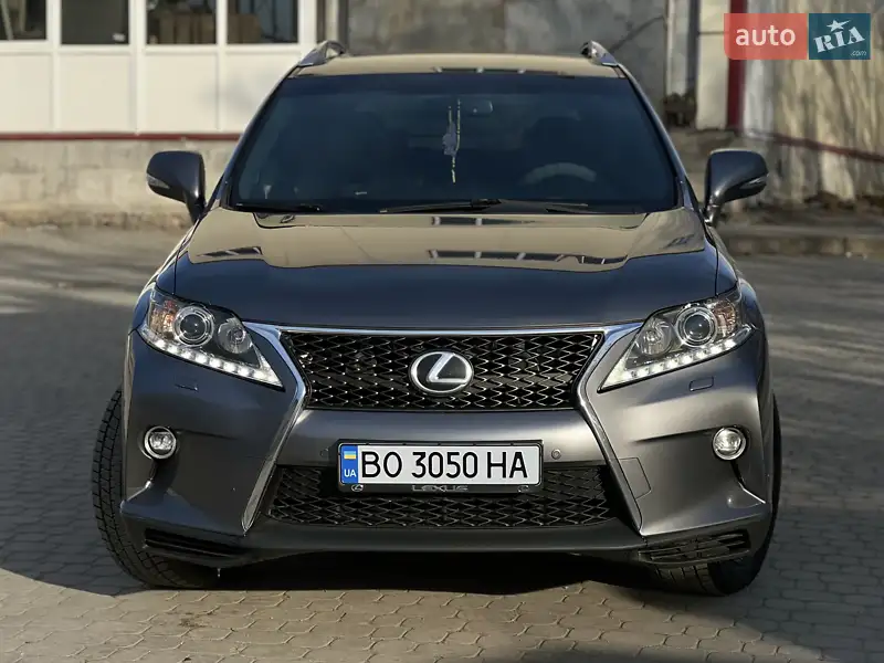 Позашляховик / Кросовер Lexus RX 2013 в 