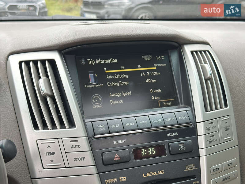 Внедорожник / Кроссовер Lexus RX 2007 в Харькове фото 32 Внедорожник / Кроссовер Lexus RX 2007 в Харькове