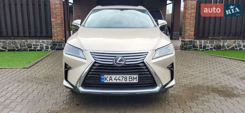 Внедорожник / Кроссовер Lexus RX 2017 в 