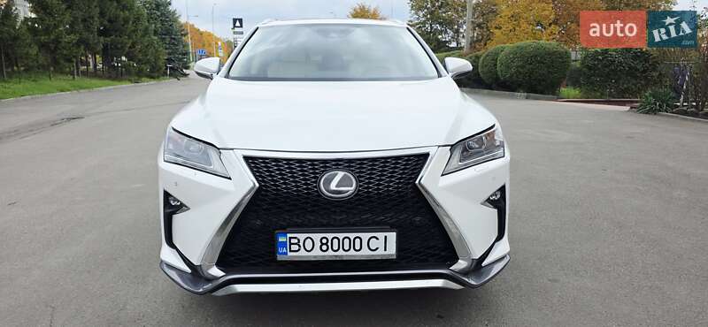 Внедорожник / Кроссовер Lexus RX 2016 в Тернополе фото 8 Внедорожник / Кроссовер Lexus RX 2016 в Тернополе