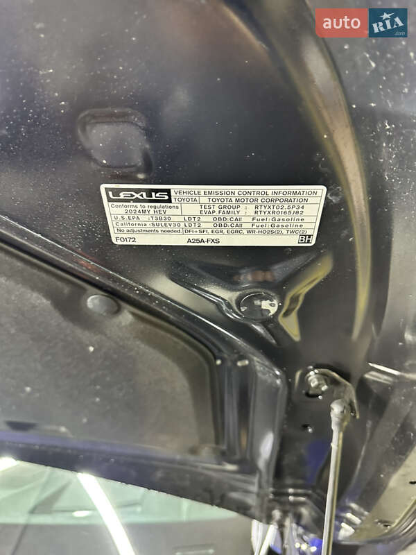 Внедорожник / Кроссовер Lexus RX 2024 в Киеве фото 12 Внедорожник / Кроссовер Lexus RX 2024 в Киеве