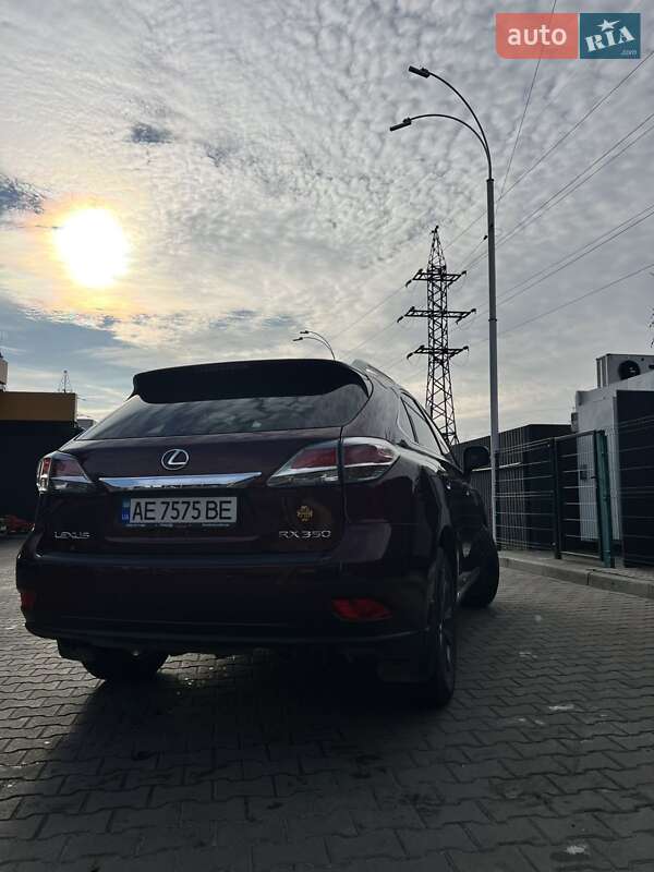 Внедорожник / Кроссовер Lexus RX 2013 в Днепре