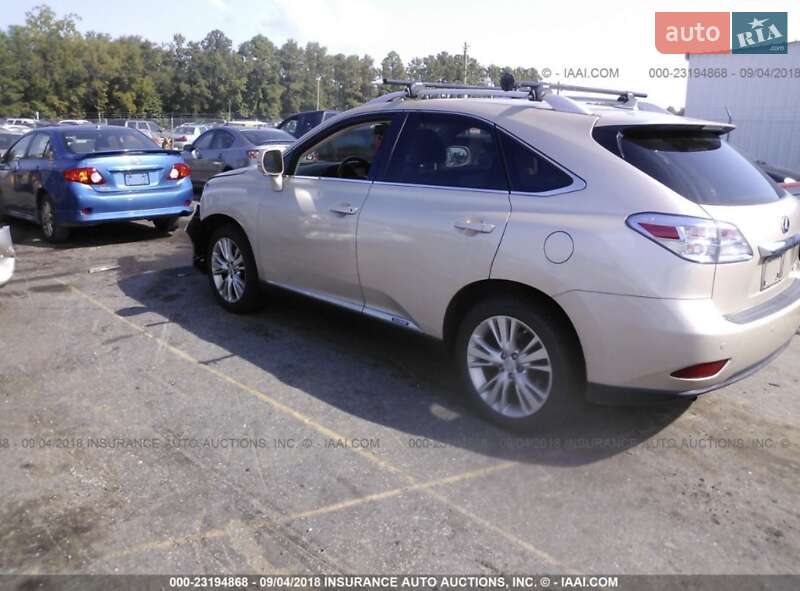 Внедорожник / Кроссовер Lexus RX 2011 в Киеве