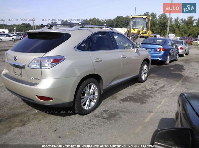 Позашляховик / Кросовер Lexus RX 2011 в Києві