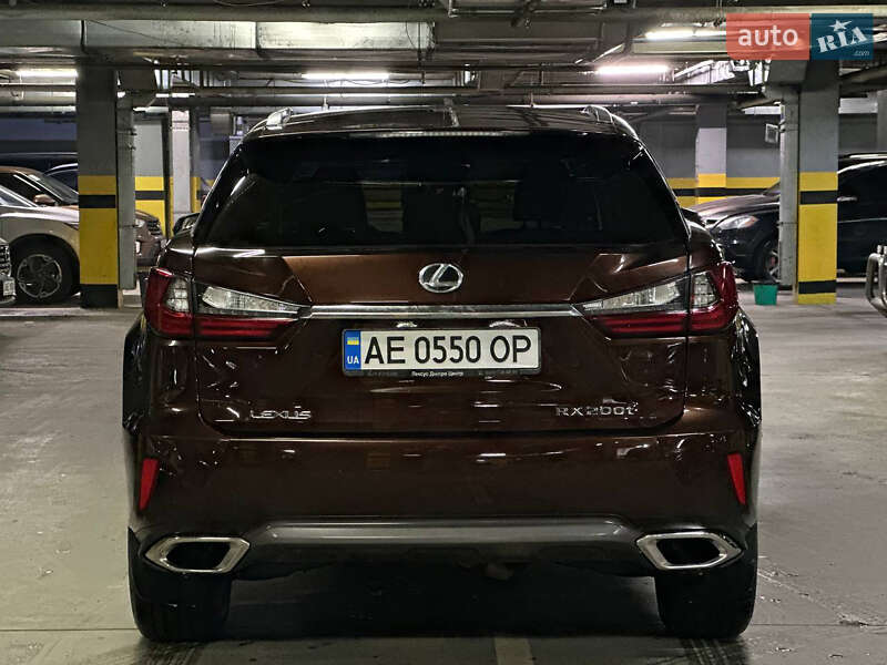 Позашляховик / Кросовер Lexus RX 2016 в Дніпрі фото 10 Позашляховик / Кросовер Lexus RX 2016 в Дніпрі