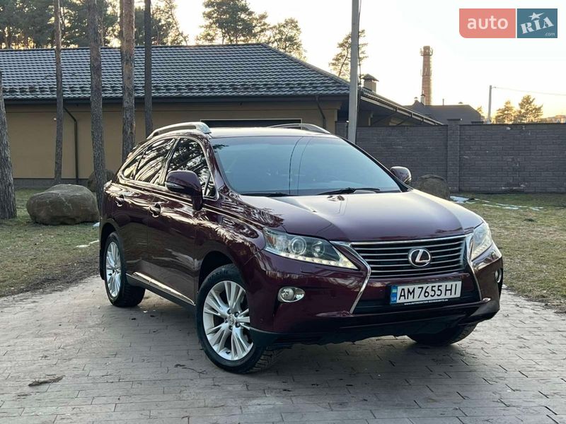 Позашляховик / Кросовер Lexus RX 2012 в Житомирі фото Позашляховик / Кросовер Lexus RX 2012 в Житомирі