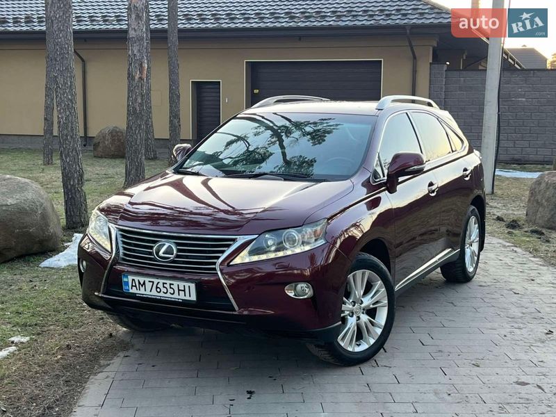 Позашляховик / Кросовер Lexus RX 2012 в Житомирі фото 11 Позашляховик / Кросовер Lexus RX 2012 в Житомирі