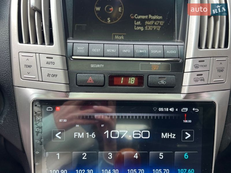 Позашляховик / Кросовер Lexus RX 2006 в Білій Церкві фото 19 Позашляховик / Кросовер Lexus RX 2006 в Білій Церкві