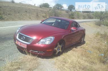 Кабриолет Lexus SC 2007 в 
