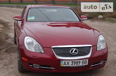 Кабриолет Lexus SC 2007 в 