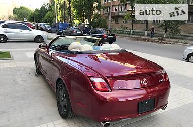Кабриолет Lexus SC 2008 в 