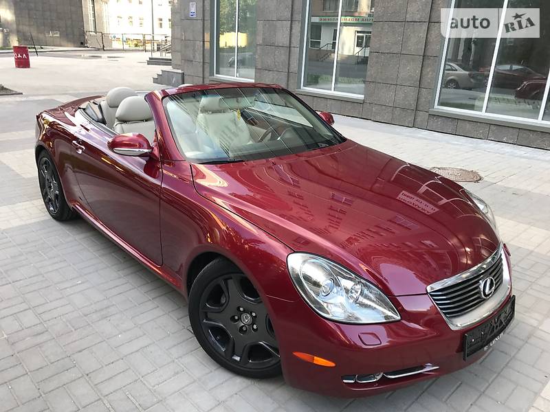 Кабриолет Lexus SC 2008 в 