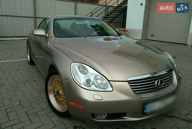 Кабріолет Lexus SC 2002 в Кам'янець-Подільському
