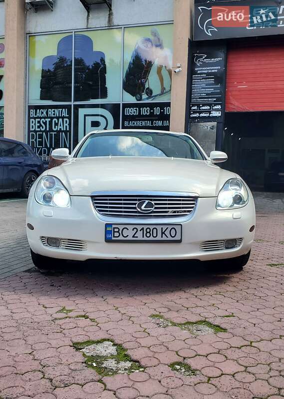 Кабриолет Lexus SC 2005 в Львове