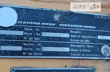 Баштовий кран Liebherr 32K 1992 в Бучі