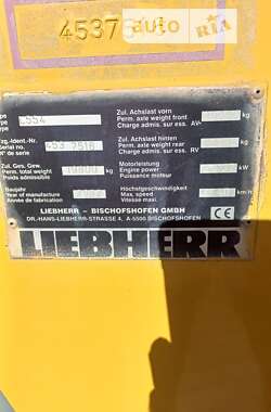 Фронтальный погрузчик Liebherr L 544 2002 в Одессе