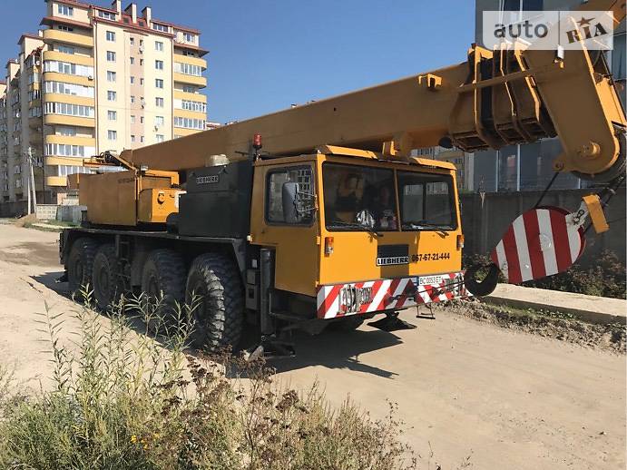 Автокран Liebherr LTM 1982 в Львове