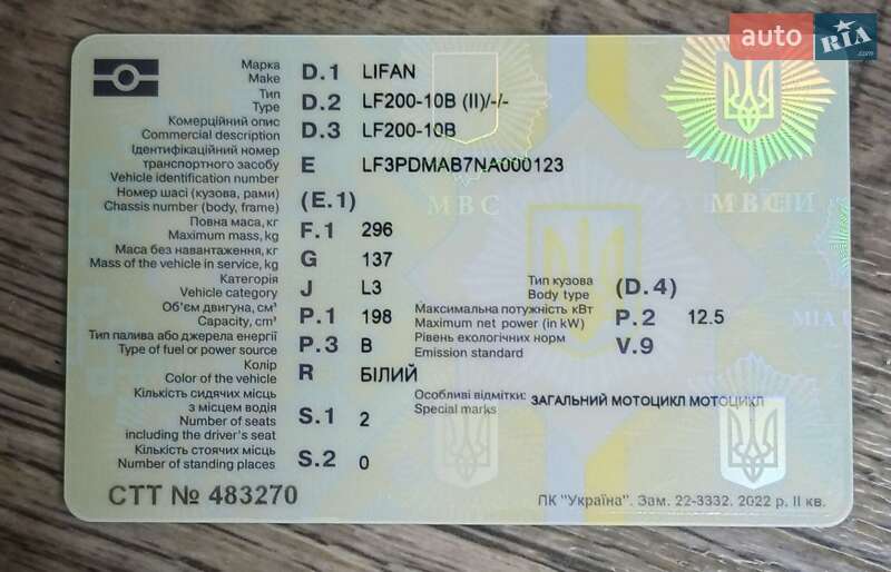 Мотоцикл Классік Lifan KP 200 2022 в Кривому Розі фото 26 Мотоцикл Классік Lifan KP 200 2022 в Кривому Розі
