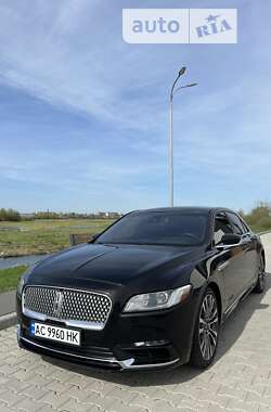 Седан Lincoln Continental 2017 в Ковелі