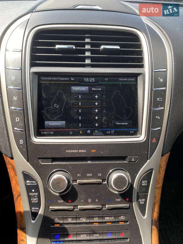 Внедорожник / Кроссовер Lincoln MKX 2016 в Хмельницком