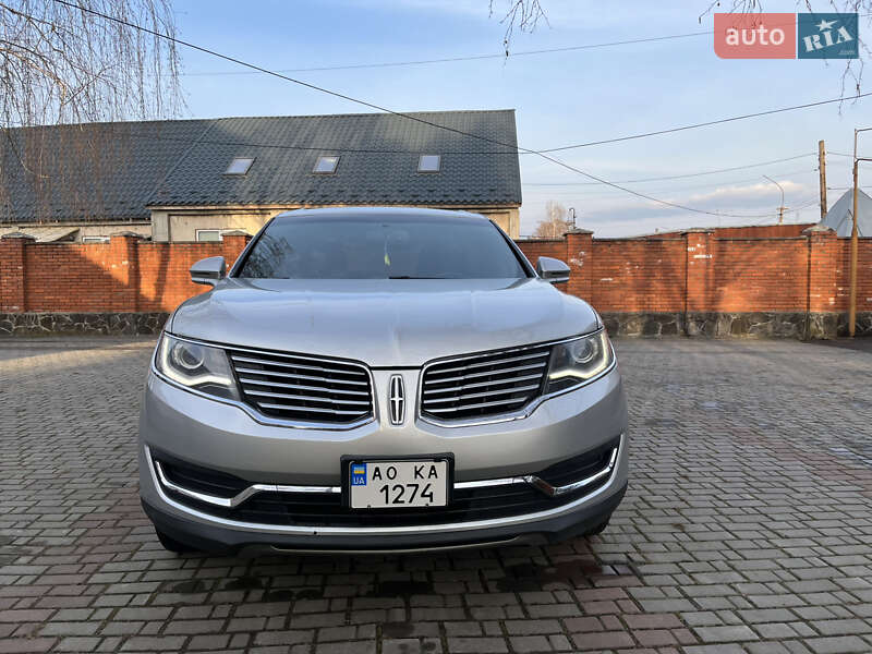 Внедорожник / Кроссовер Lincoln MKX 2017 в Мукачево