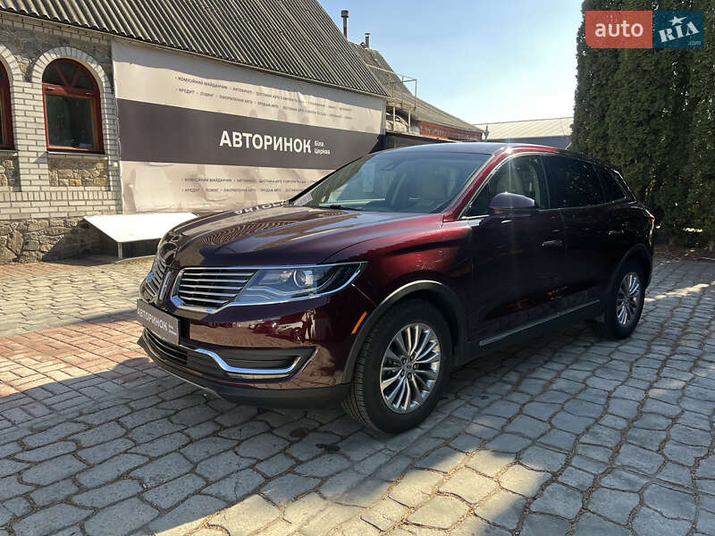 Внедорожник / Кроссовер Lincoln MKX 2017 в Белой Церкви