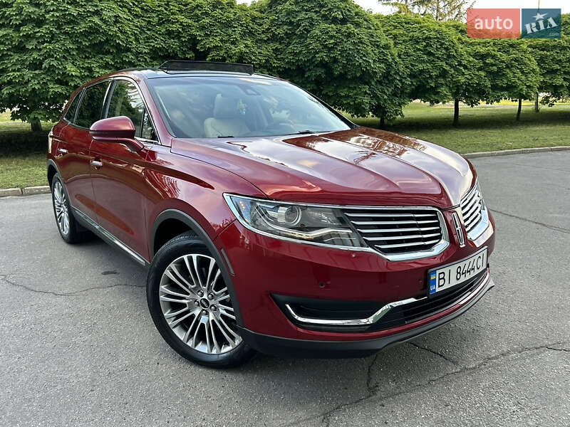 Внедорожник / Кроссовер Lincoln MKX 2017 в Полтаве