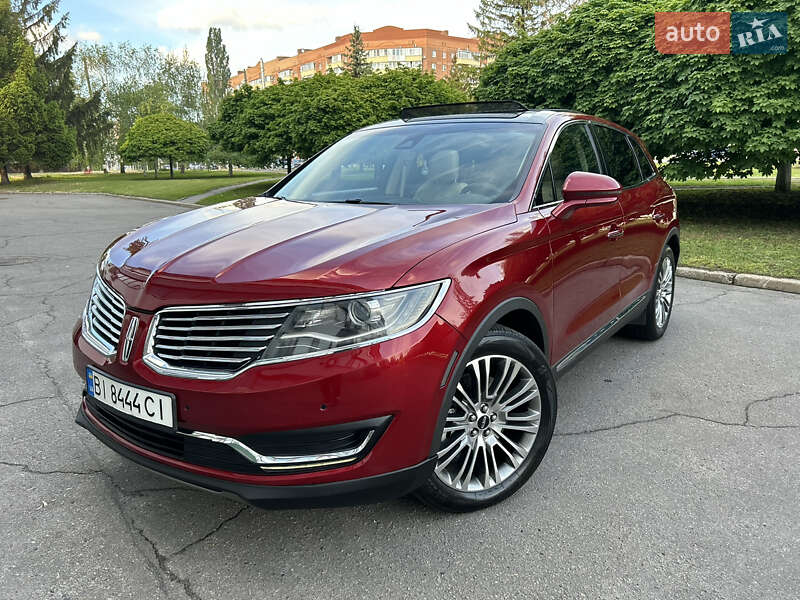 Внедорожник / Кроссовер Lincoln MKX 2017 в Полтаве
