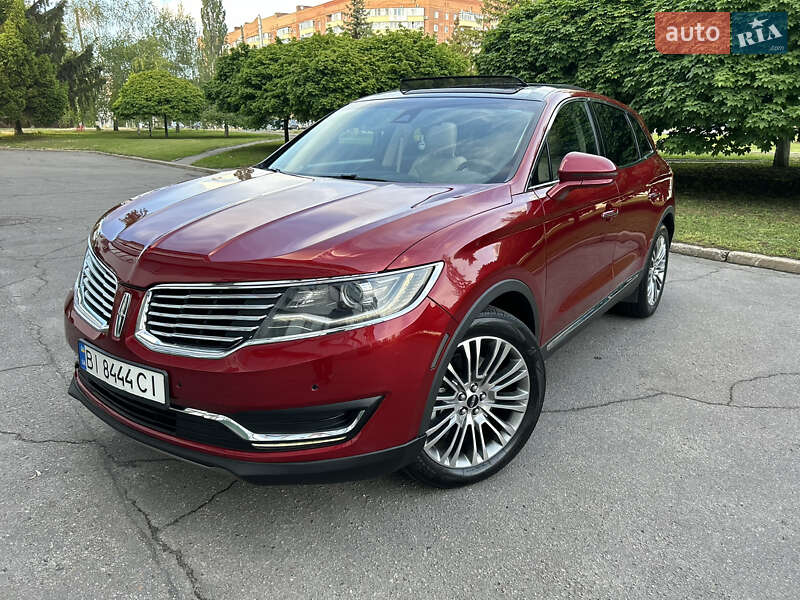 Внедорожник / Кроссовер Lincoln MKX 2017 в Полтаве