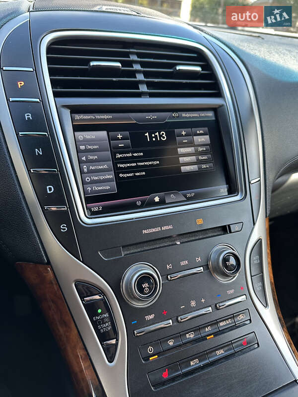 Внедорожник / Кроссовер Lincoln MKX 2016 в Кропивницком