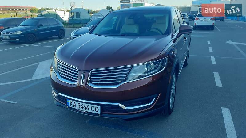 Внедорожник / Кроссовер Lincoln MKX 2016 в Киеве