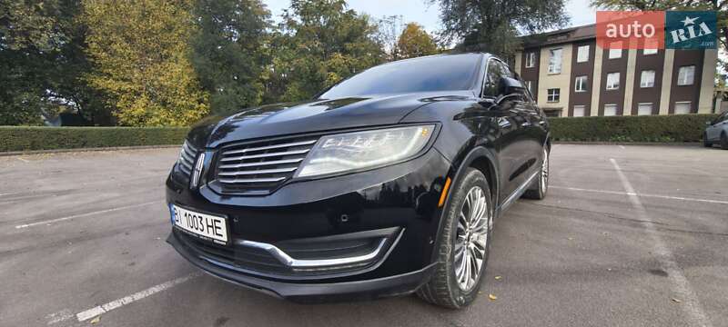 Внедорожник / Кроссовер Lincoln MKX 2016 в Каменском