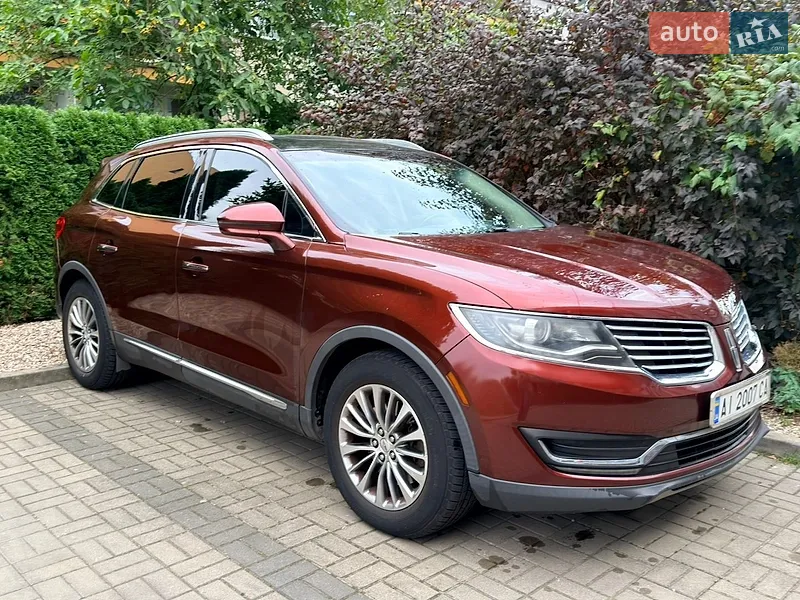 Lincoln MKX 2016