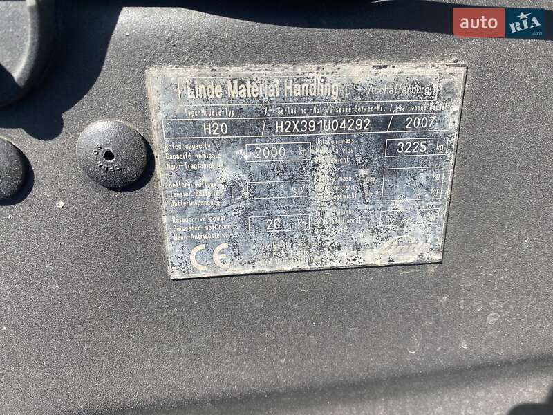 Вилочный погрузчик Linde H 25D 2007 в Луцке