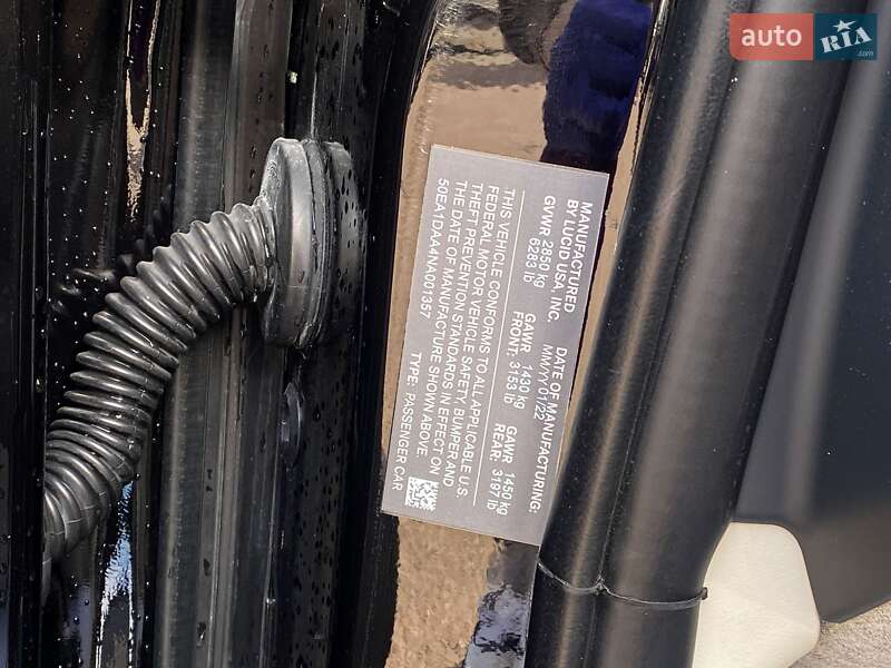 Внедорожник / Кроссовер Lucid Air 2022 в Киеве фото 30 Внедорожник / Кроссовер Lucid Air 2022 в Киеве