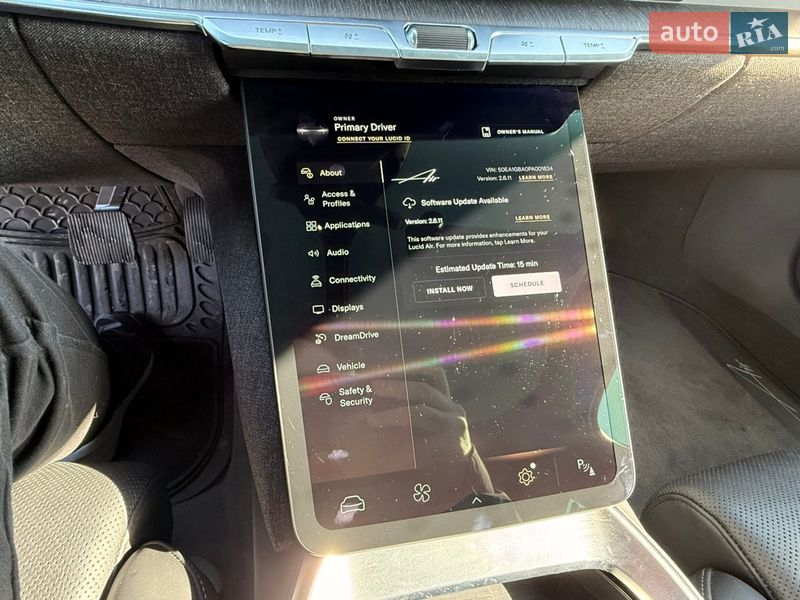 Седан Lucid Air 2022 в Львове