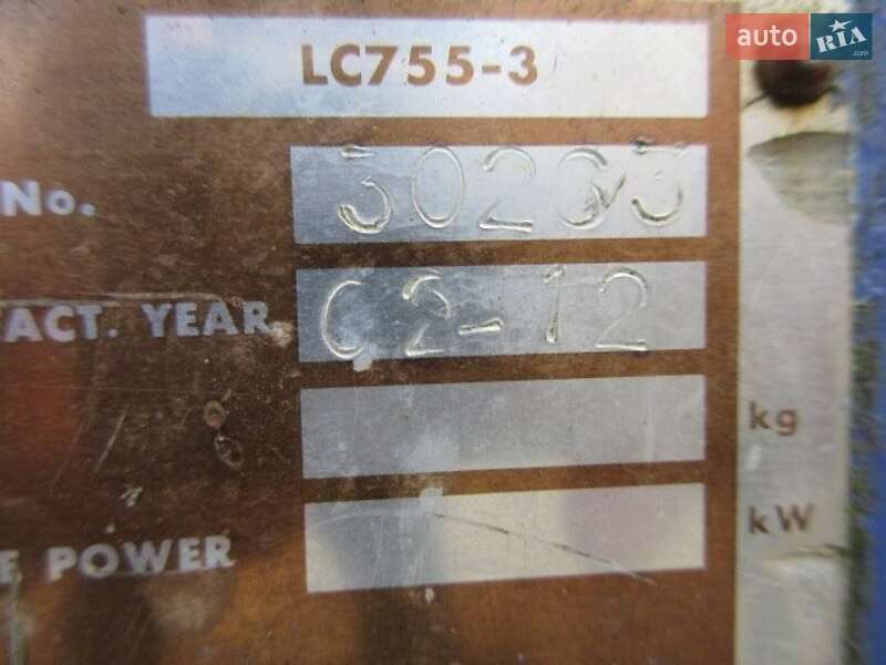 Міні кран Maeda LC 755-3 2002 в Одесі фото 5 Міні кран Maeda LC 755-3 2002 в Одесі